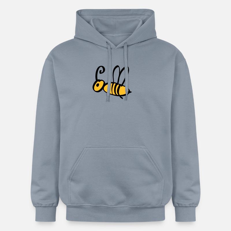 bee / honeybee 2c - Sweat à capuche Softstyle® Gildan Unisexe - bleu