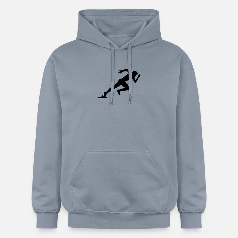 sprinter - Sweat à capuche Softstyle® Gildan Unisexe - bleu