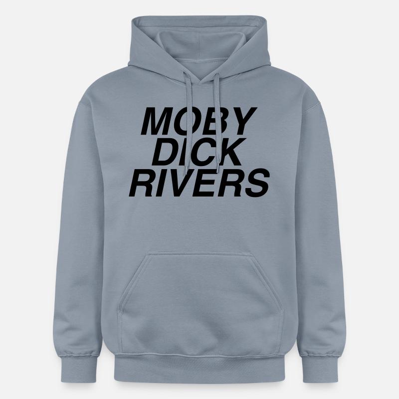 moby dick rivers - Sweat à capuche Softstyle® Gildan Unisexe - bleu