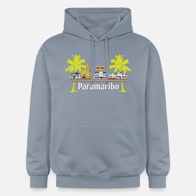 Cabins Paramaribo - Sweat à capuche Softstyle® Gildan Unisexe - bleu