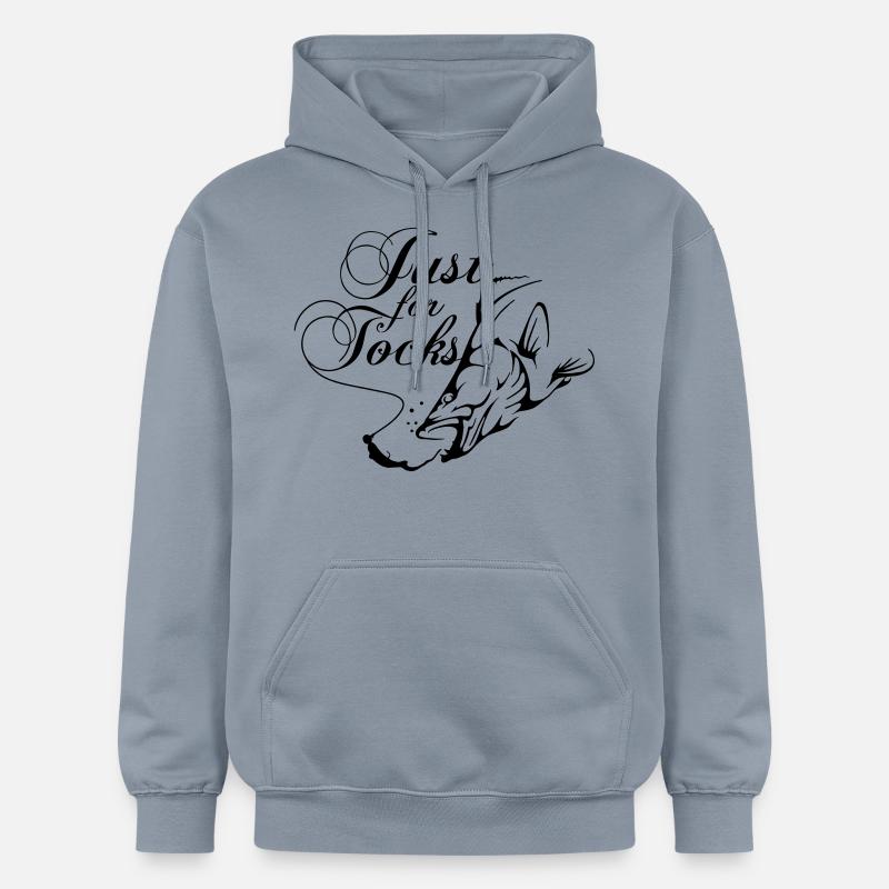 Juste pour les tocks - Sweat à capuche Softstyle® Gildan Unisexe - bleu