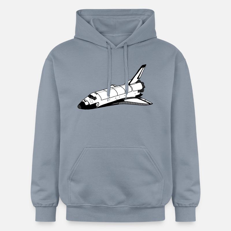 Navette spatiale - Sweat à capuche Softstyle® Gildan Unisexe - bleu