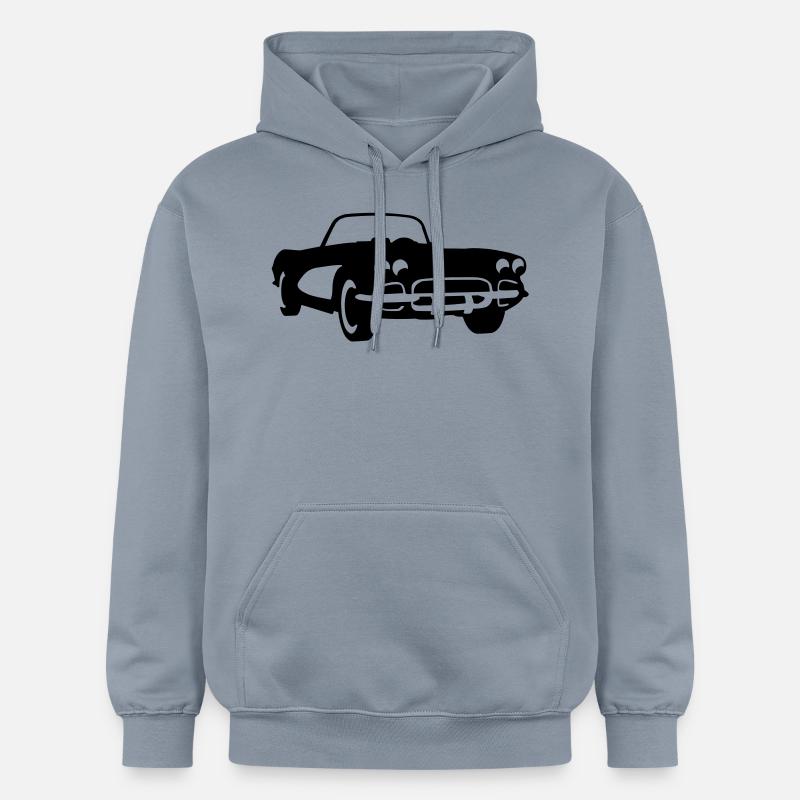 Voiture de sport - Sweat à capuche Softstyle® Gildan Unisexe - bleu