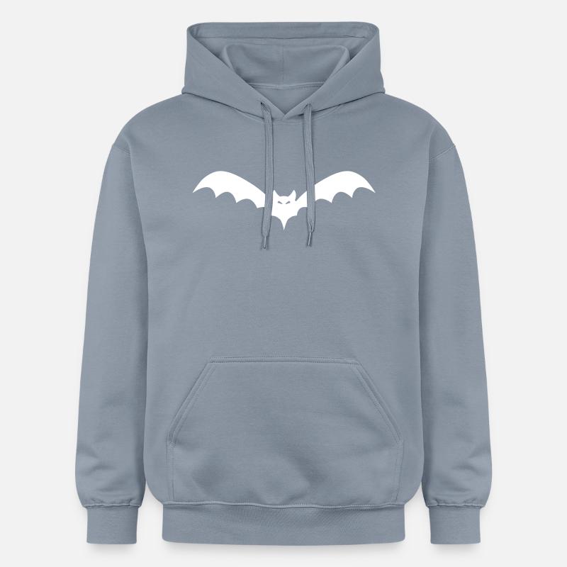 bat II 1c - Sweat à capuche Softstyle® Gildan Unisexe - bleu