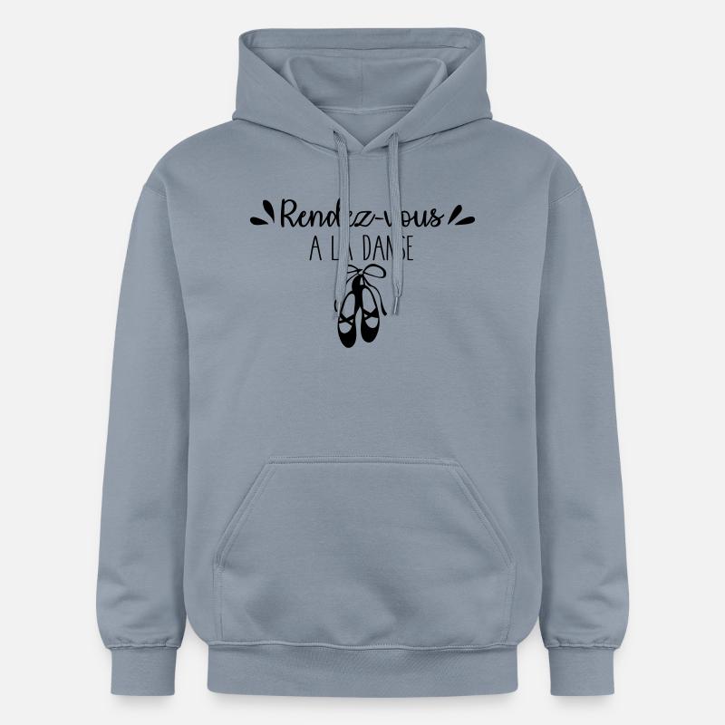 Rendez vous à la danse - Sweat à capuche Softstyle® Gildan Unisexe - bleu