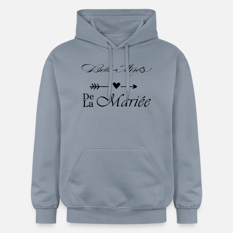 Belle mère de mariée - Sweat à capuche Softstyle® Gildan Unisexe - bleu