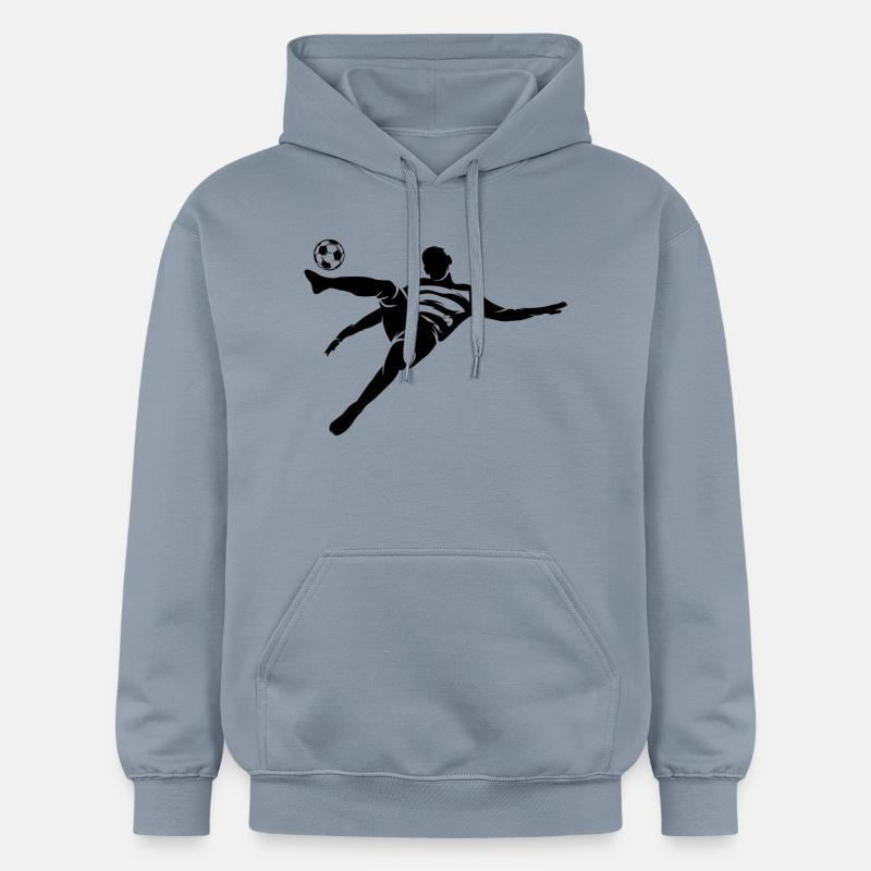 Kicker noir - Sweat à capuche Softstyle® Gildan Unisexe - bleu