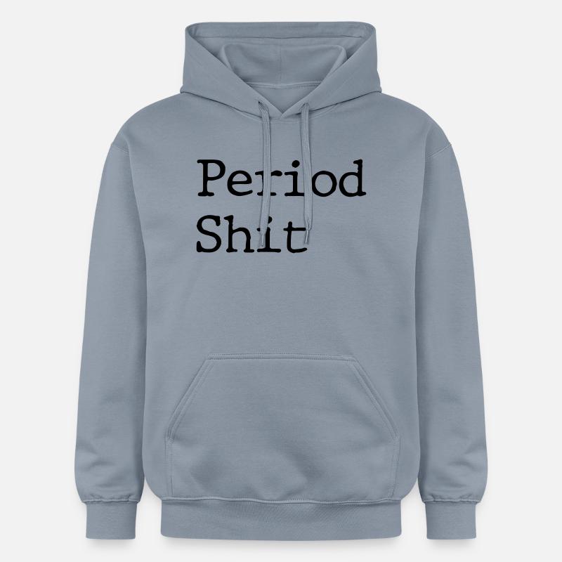 merde de période - Sweat à capuche Softstyle® Gildan Unisexe - bleu