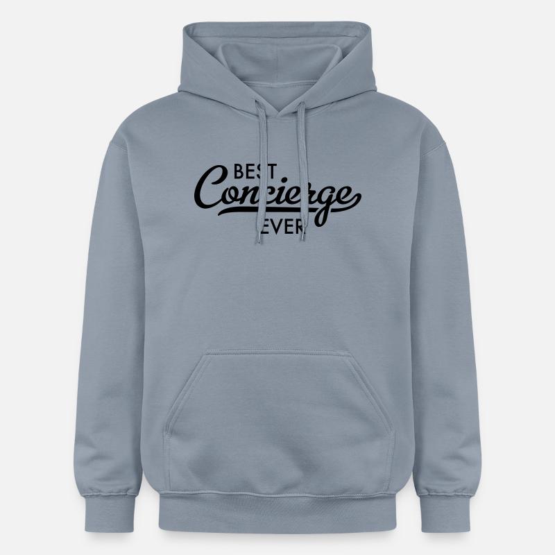 Concierge - Sweat à capuche Softstyle® Gildan Unisexe - bleu