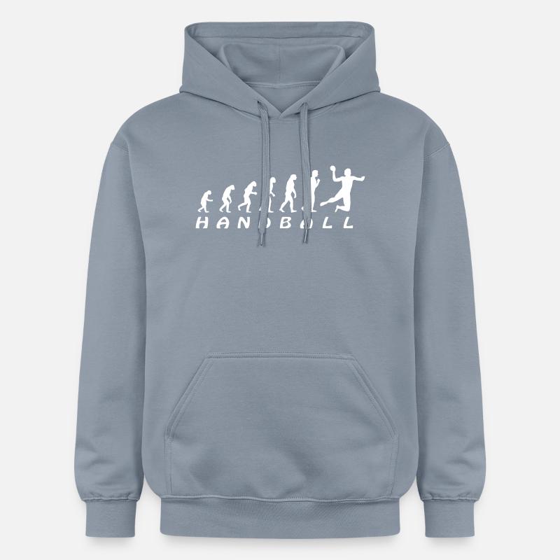 Evolution Handball - Sweat à capuche Softstyle® Gildan Unisexe - bleu