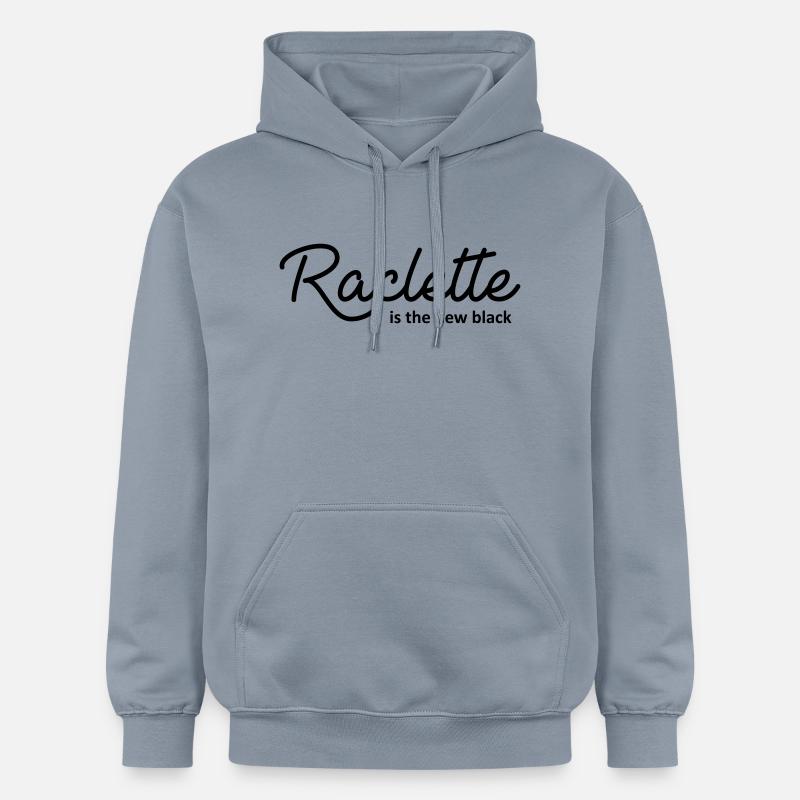 Raclette is the new black - Sweat à capuche Softstyle® Gildan Unisexe - bleu