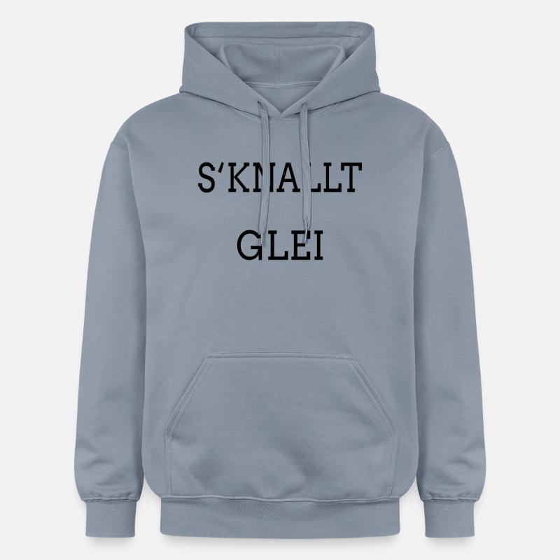 Ça va exploser - Sweat à capuche Softstyle® Gildan Unisexe - bleu