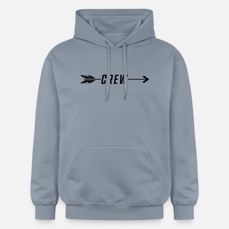 Flèche d’équipage - Sweat à capuche Softstyle® Gildan Unisexe - bleu