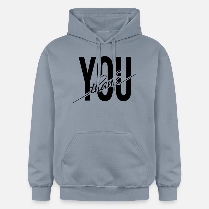 Merci Merci Merci cadeau - Sweat à capuche Softstyle® Gildan Unisexe - bleu