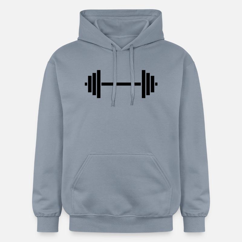 Haltère haltère haltère - Sweat à capuche Softstyle® Gildan Unisexe - bleu