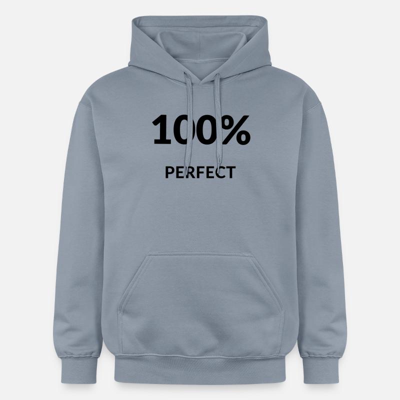 100 pour cent - Sweat à capuche Softstyle® Gildan Unisexe - bleu