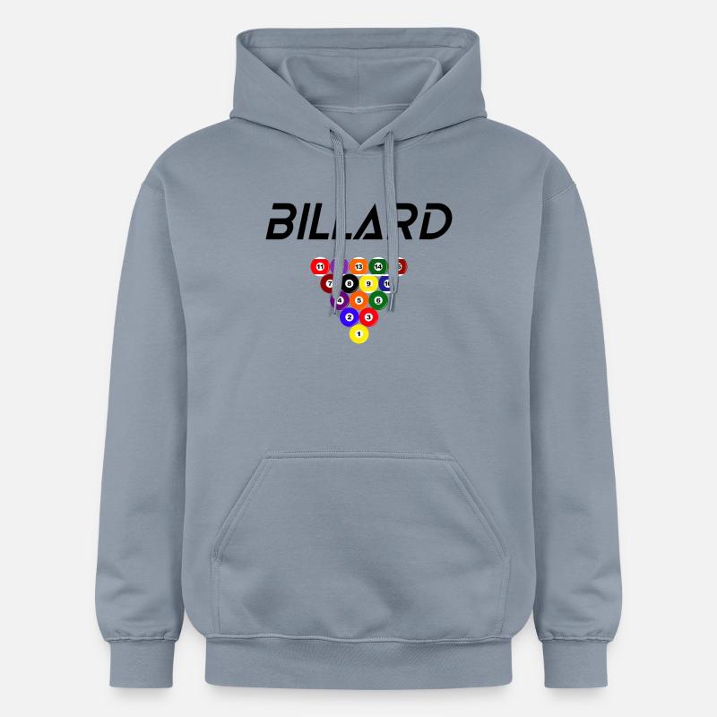 Billard - Sweat à capuche Softstyle® Gildan Unisexe - bleu