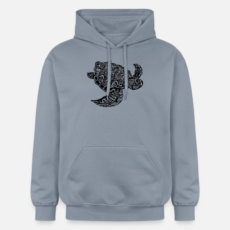 tortue - Sweat à capuche Softstyle® Gildan Unisexe - bleu