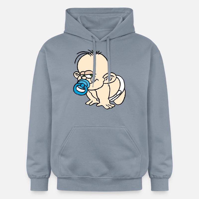 bébé - Sweat à capuche Softstyle® Gildan Unisexe - bleu