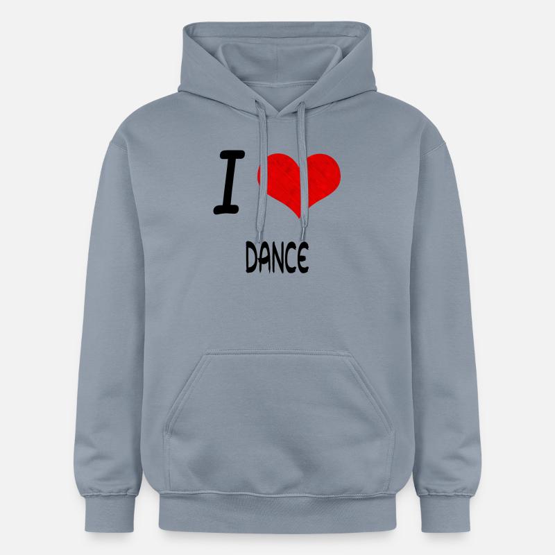 J'aime Hobby Présent DANSE bday - Sweat à capuche Softstyle® Gildan Unisexe - bleu
