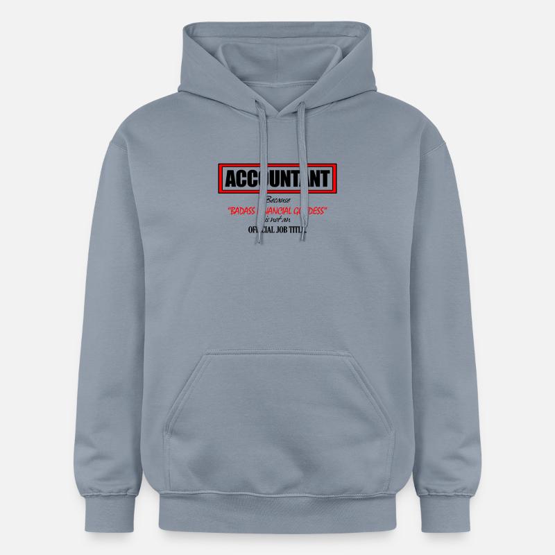 comptable - Sweat à capuche Softstyle® Gildan Unisexe - bleu