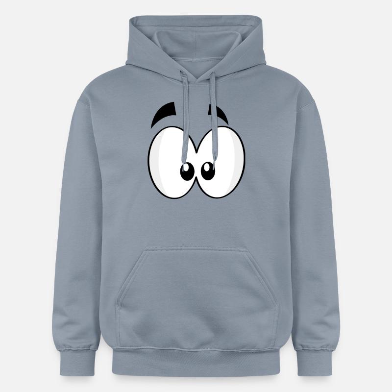 Yeux - Sweat à capuche Softstyle® Gildan Unisexe - bleu