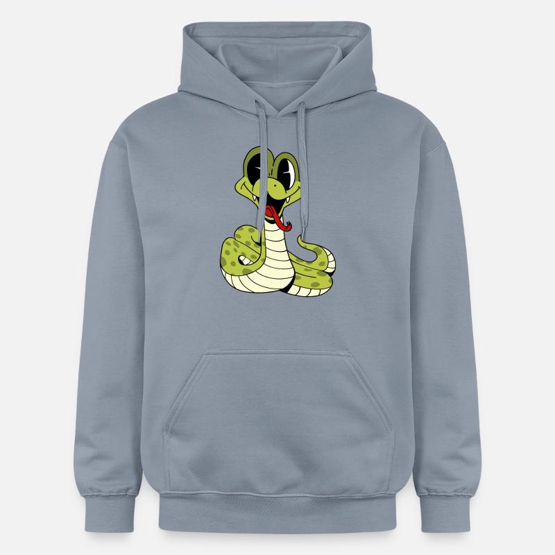 Mignon serpent mignon - Sweat à capuche Softstyle® Gildan Unisexe - bleu