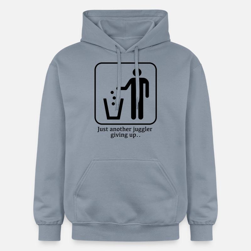 jongleur - Sweat à capuche Softstyle® Gildan Unisexe - bleu