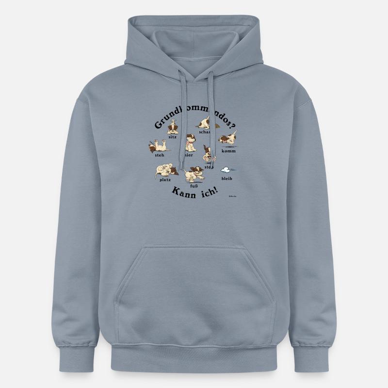 Commandos1 - Sweat à capuche Softstyle® Gildan Unisexe - bleu