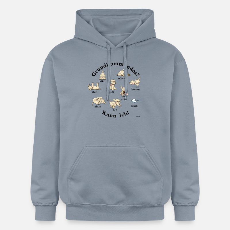 Commandos4 - Sweat à capuche Softstyle® Gildan Unisexe - bleu