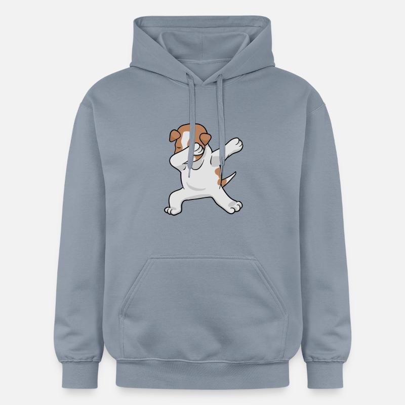 Jack Russell - Jack Russel Terrier - Sweat à capuche Softstyle® Gildan Unisexe - bleu