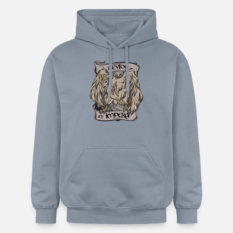 Diviser pour régner - Sweat à capuche Softstyle® Gildan Unisexe - bleu