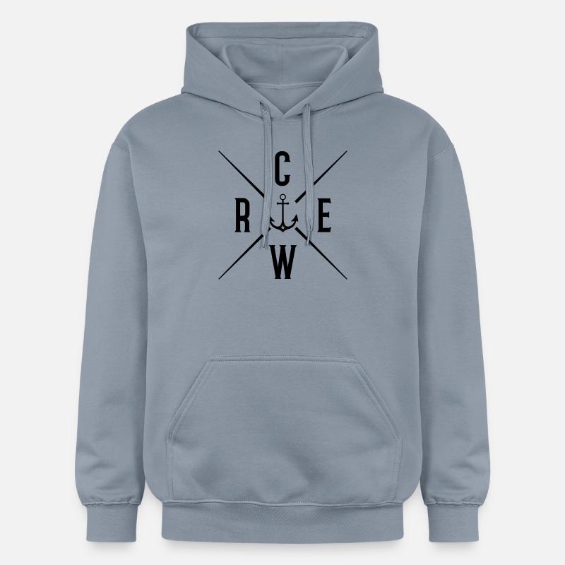 équipage - Sweat à capuche Softstyle® Gildan Unisexe - bleu