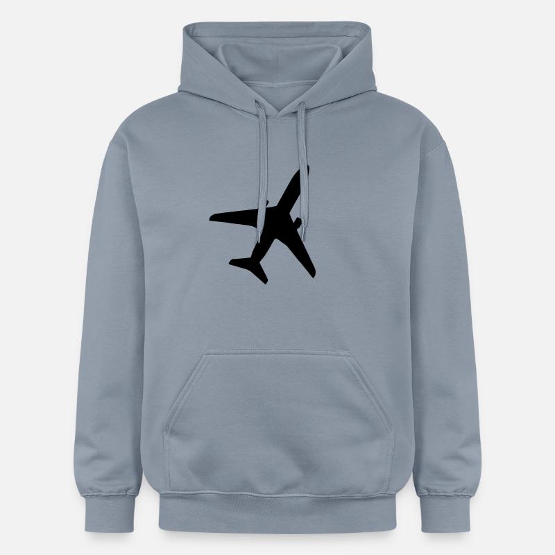 Avion - Sweat à capuche Softstyle® Gildan Unisexe - bleu
