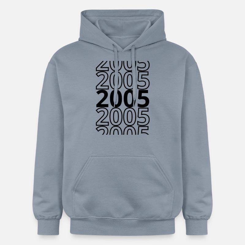 2005 2005 2005 - Sweat à capuche Softstyle® Gildan Unisexe - bleu