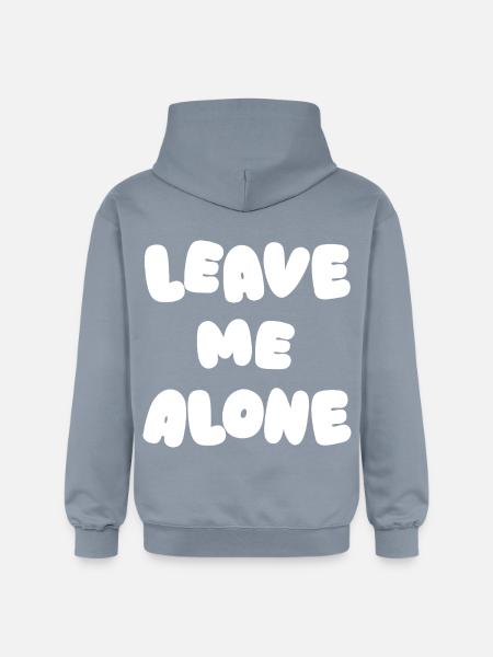 Leave Me Alone - Gildan Unisex Softstyle® Midweight Hoodie - blue