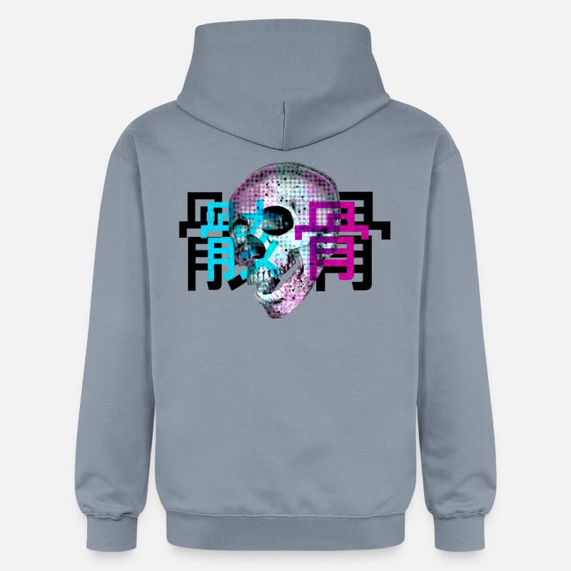 Gaikotsu - Sweat à capuche Softstyle® Gildan Unisexe - bleu