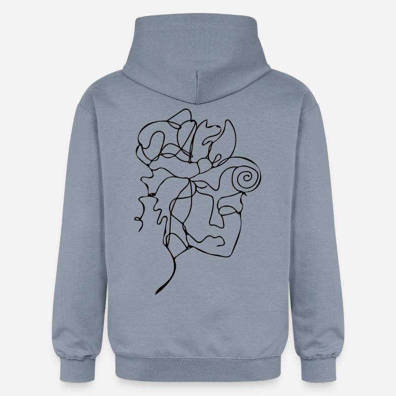 Été - Sweat à capuche Softstyle® Gildan Unisexe - bleu