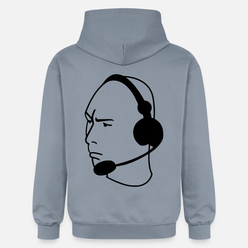 Alderiate - Sweat à capuche Softstyle® Gildan Unisexe - bleu