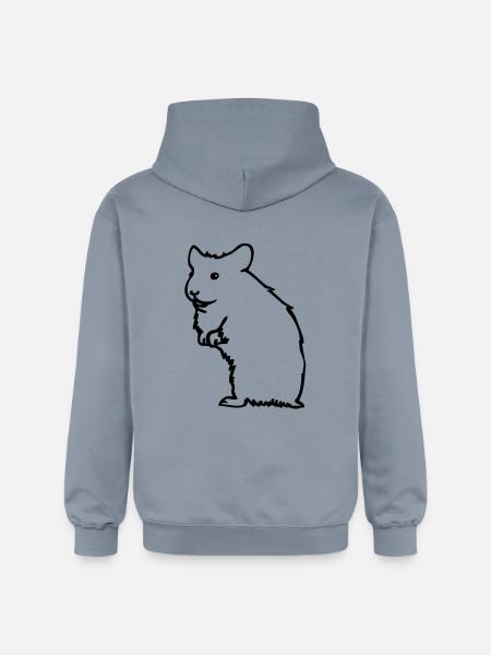 hamsters - Gildan Unisex Softstyle® Midweight Hoodie - blue