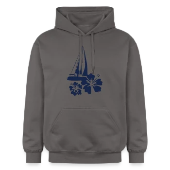 Sweat à capuche Softstyle® Gildan Unisexe avec motif Voilier sur l'Océan Pacifique
