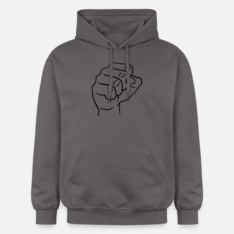 faust1 - Gildan Unisex Softstyle® Midweight Hoodie - Dunkelgrau