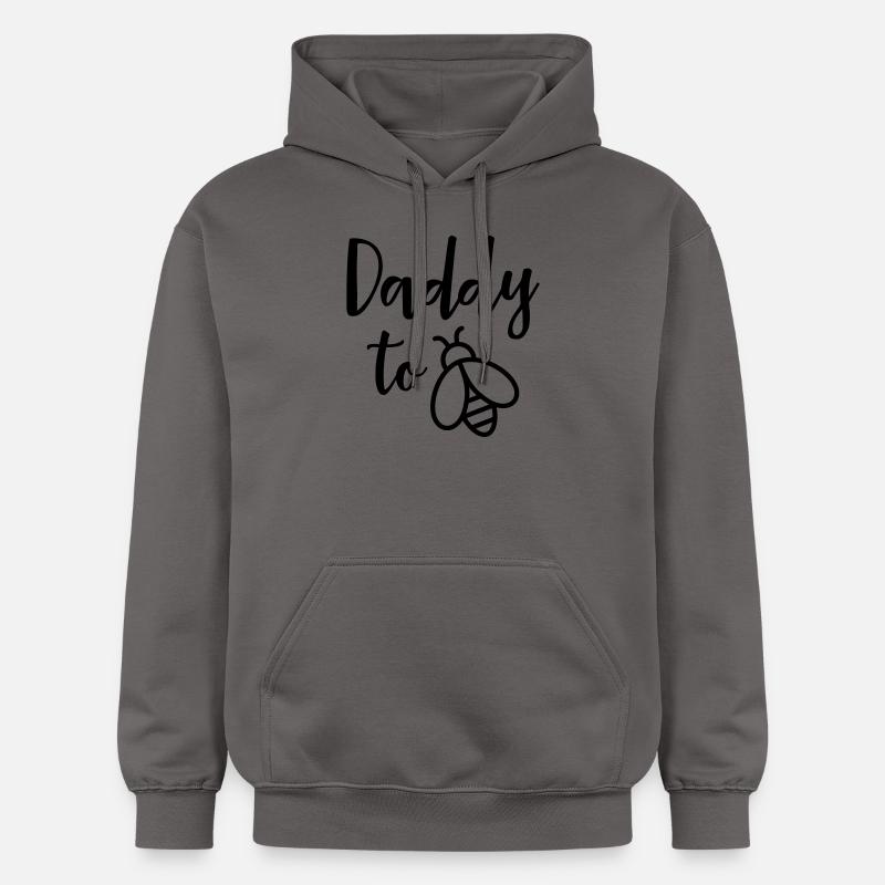 Daddy To Be(e) - Sweat à capuche Softstyle® Gildan Unisexe - gris foncé