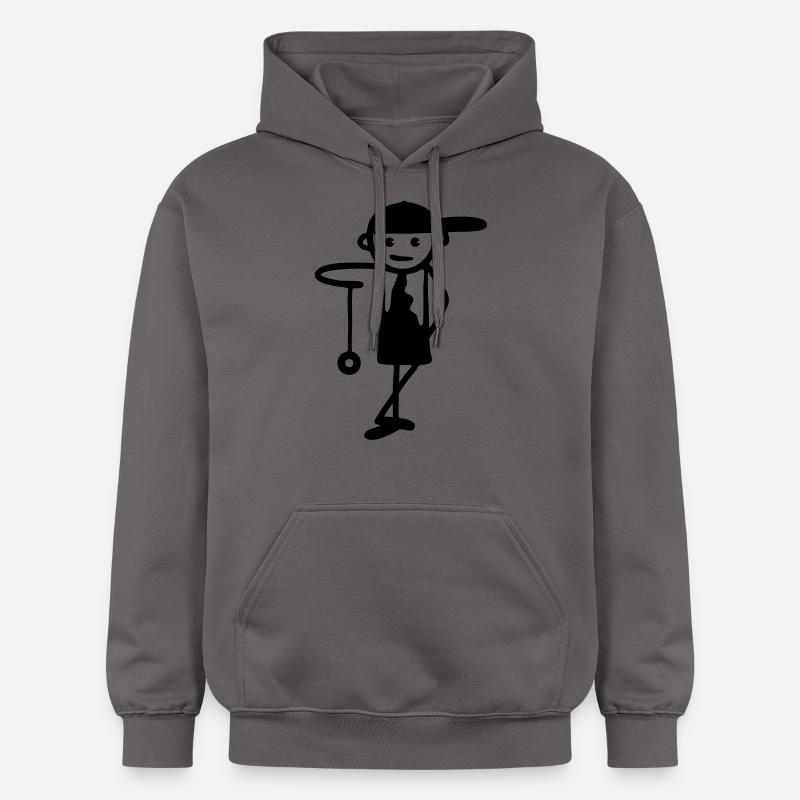 Boy with Jojo - Sweat à capuche Softstyle® Gildan Unisexe - gris foncé
