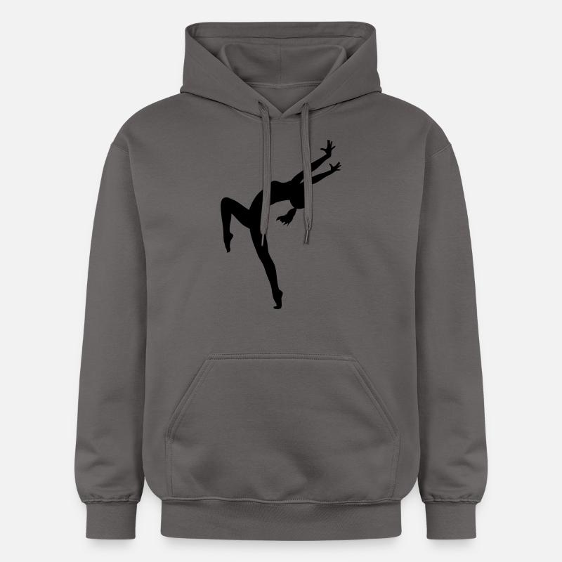 Danse - Sweat à capuche Softstyle® Gildan Unisexe - gris foncé