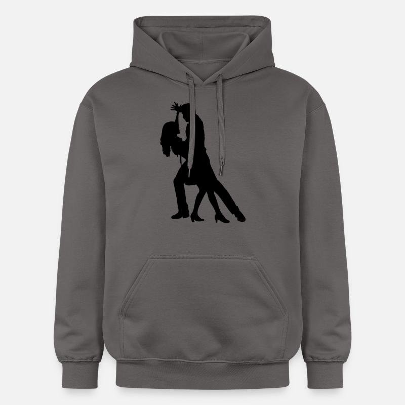 salsa - Sweat à capuche Softstyle® Gildan Unisexe - gris foncé