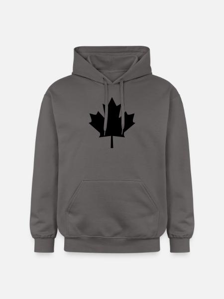Happy Canada Day - Gildan Unisex Softstyle® Midweight Hoodie - Dunkelgrau