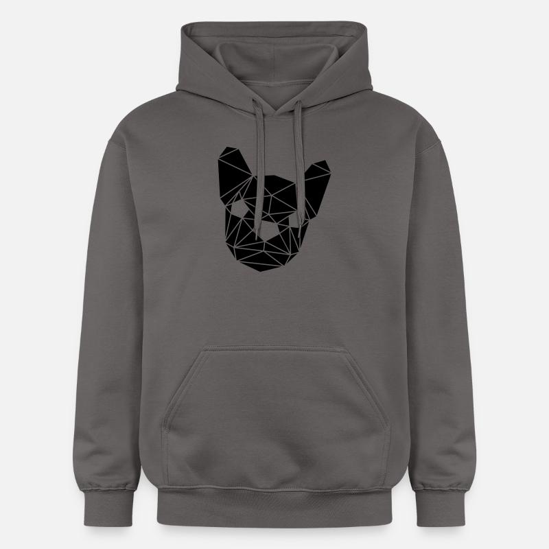 French Bully Poly - Gildan Unisex Softstyle® Midweight Hoodie - Dunkelgrau