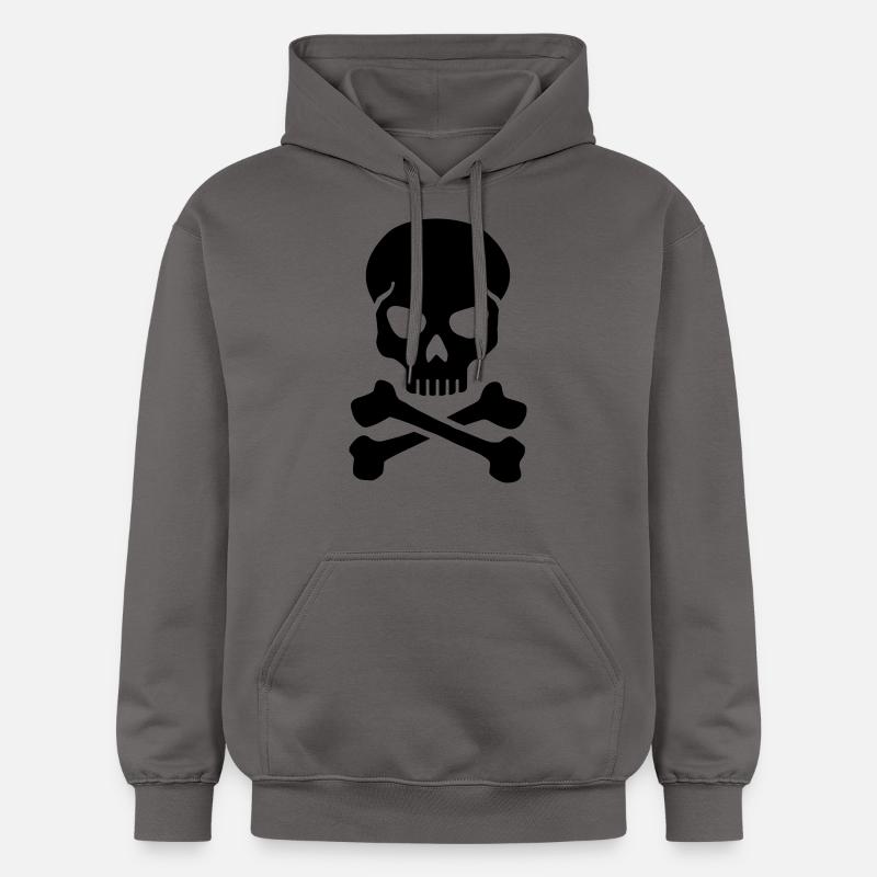 Crâne - Sweat à capuche Softstyle® Gildan Unisexe - gris foncé