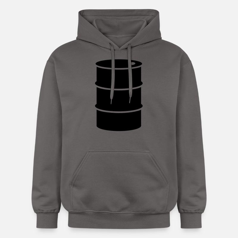 Tonneau - Sweat à capuche Softstyle® Gildan Unisexe - gris foncé
